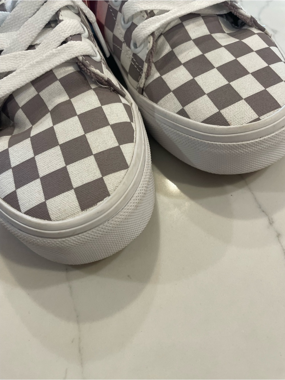 Vans Seldan Checkerboard Canvas Sneakers - Picture 5 of 8